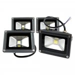 12V10DL-4P 4 Pack 10W 12V Security LED Flood Light