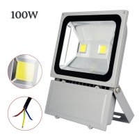 4 Pack 100W Watt 6300lm Cool White LED Flood Light