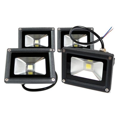 12V10DL-4P 4 Pack 10W 12V Security LED Flood Light
