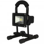 10W 760 lumen ,Cordless Portable Outdoor LED Rechargeable Work L