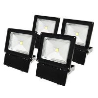 120V100DL-4P 4 Pack Outdoor LED Flood Light