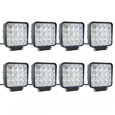 8 pcs one pack 48w 30 Degree LED flood Beam Lights