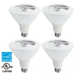 4-PACK Energy Star UL-listed 18W Dimmable PAR38 LED Light Bulb 4-PACK Energy Star UL-listed 18W Dimmable PAR38 LED Light Bulb