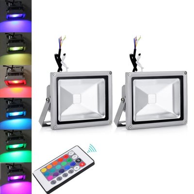 20w Waterproof IP65 RGB 16 Color Changing Outdoor Remote Control