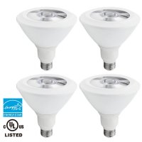 4-PACK Energy Star UL-listed 18W Dimmable PAR38 LED Light Bulb