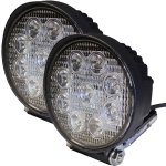 autvivid 27w 9led Round Flood LED