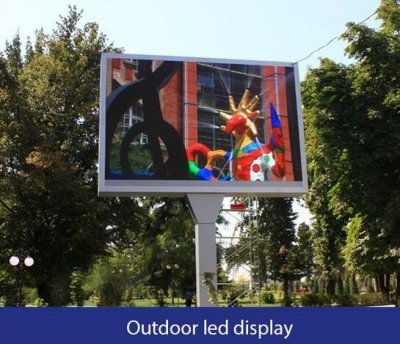 M-shine P10 outdoor advertising led displa