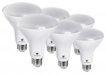 T99011 (6 pack) - 8-Watt (65-Watt) BR30 LED Flood Light Bulb